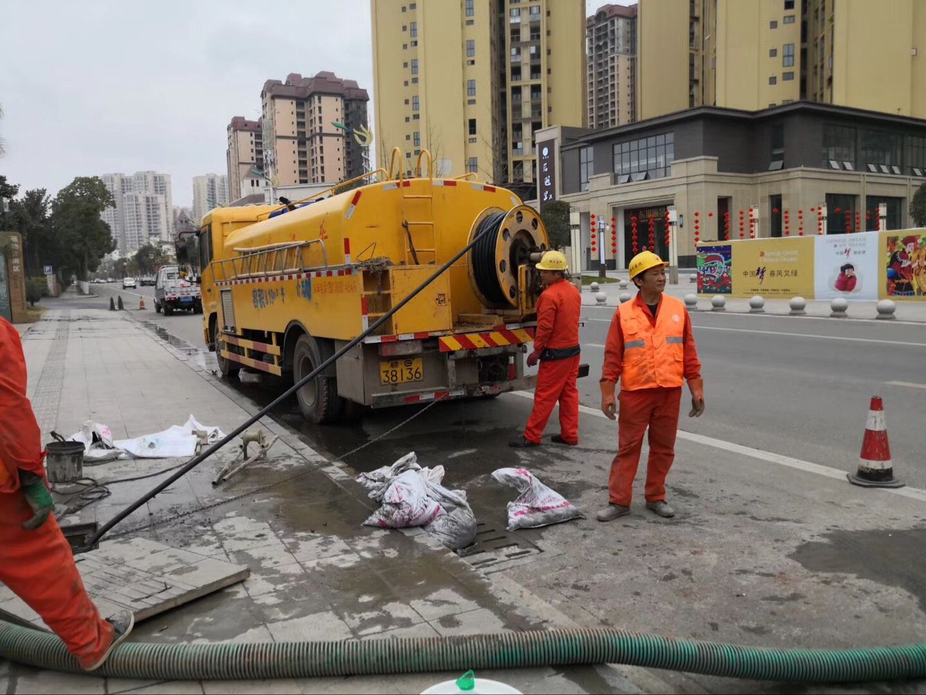 合江排污管道清淤-管道清洗