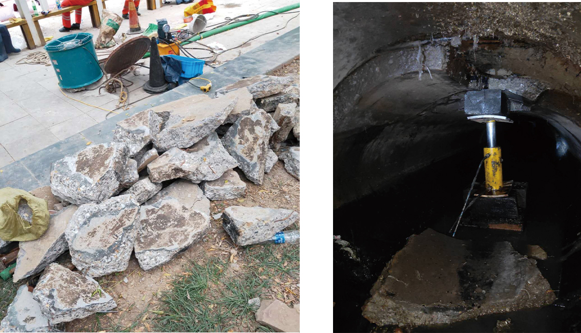 合江管道预处理